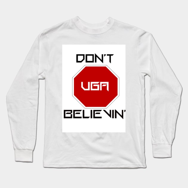 Don't Stop Believin' Long Sleeve T-Shirt by katiemoor